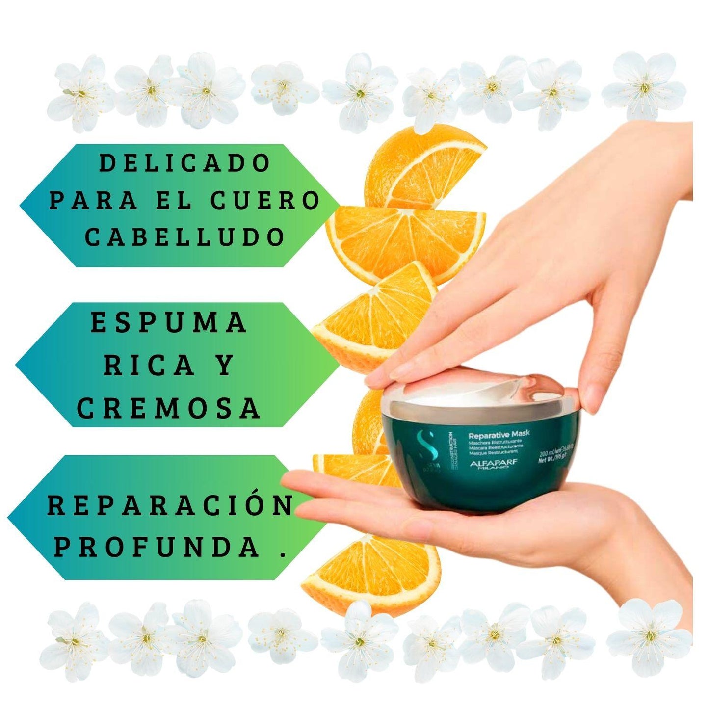 Alfaparf Semi Di lino Mascarilla Reconstruction 200ml Reestructurante