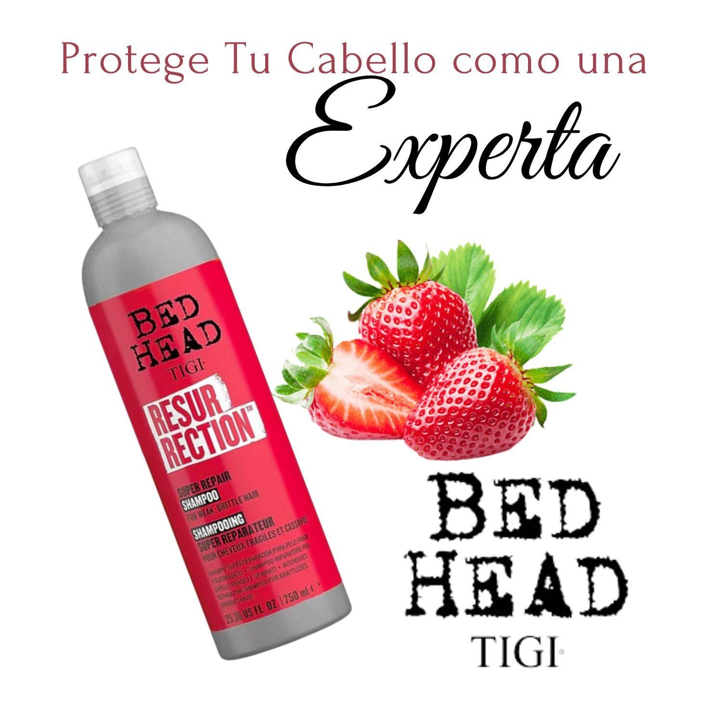 Bed Head Shampoo Resurrection Reparador Tigi 750 ml