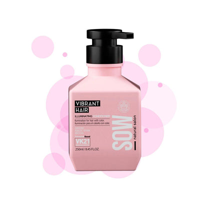 Pack Sow Shampo y Acondicionador Vibrant Hair 500ml Protección Color
