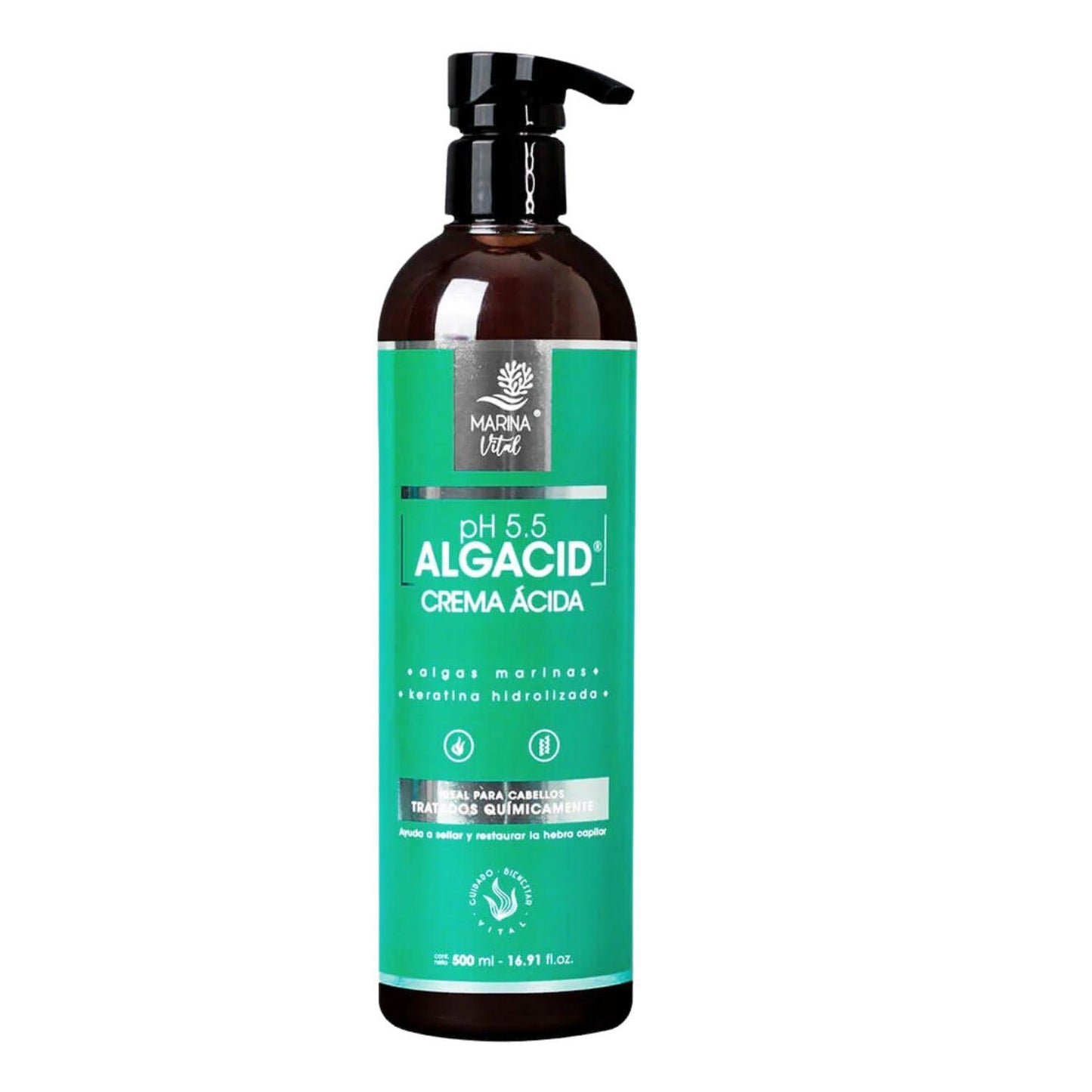 Marina Vital Crema Acida Algacid 500ml Algas Marinas
