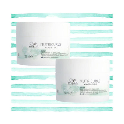Mascarilla Wella Nutricurls Tratamiento Profundo Para Rizos 150ml
