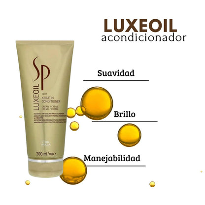 Wella Acondicionador Luxe Oil Keratin Protect 200ml Queratina