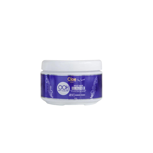 Máscara Cloe Ooh My Color Ice Blonde 270gr Matiza Hidrata Neutraliza