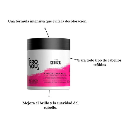 Mascara Revlon Pro You The Keeper  Color 500ml Brillo Suaviza