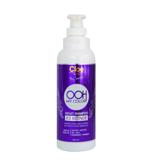 Cloe Shampoo Ooh My Color Violet Ice Blonde Professional 400ml