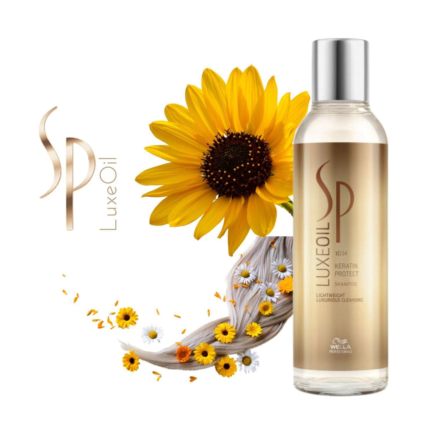 Shampo Wella  Luxe Oil Keratin Protect 200ml Protección de Queratina
