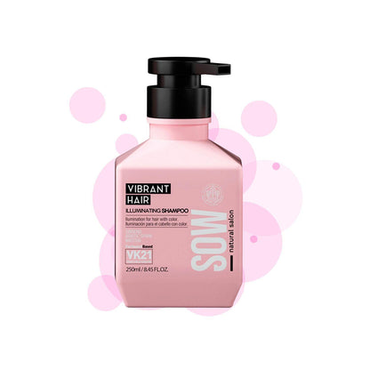 Pack Sow Shampo y Acondicionador Vibrant Hair 500ml Protección Color