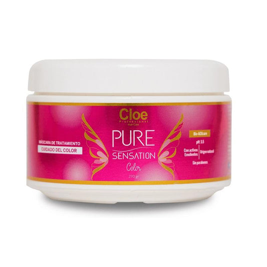 Mascara Cloe Pure Sensation Cuida el Color Hidrata Nutre.