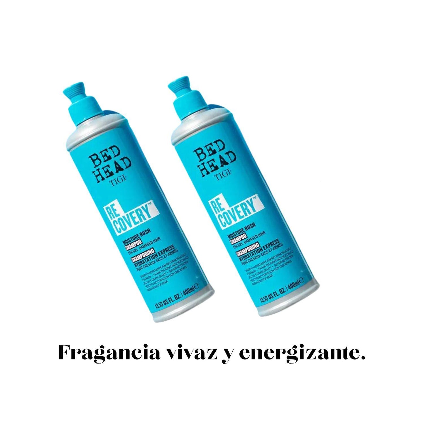 Bed Head Shampoo Recovery Hidratante Tigi 400ml Humecta Limpia Suaviza
