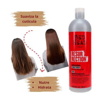 Bed Head Acondicionador Resurrection Reparador Tigi 750ml