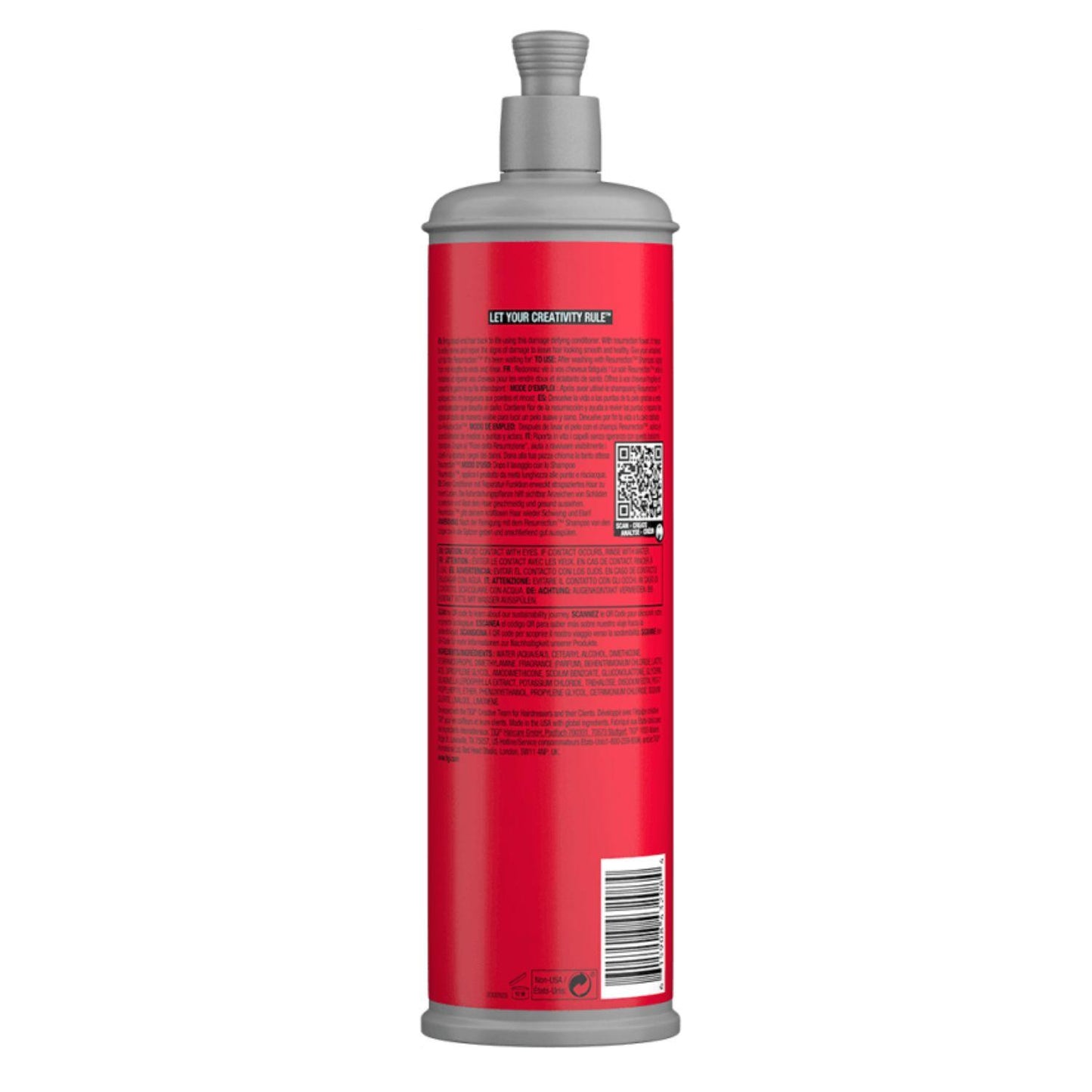 Bed Head Acondicionador Resurrection Reparador Tigi 400ml