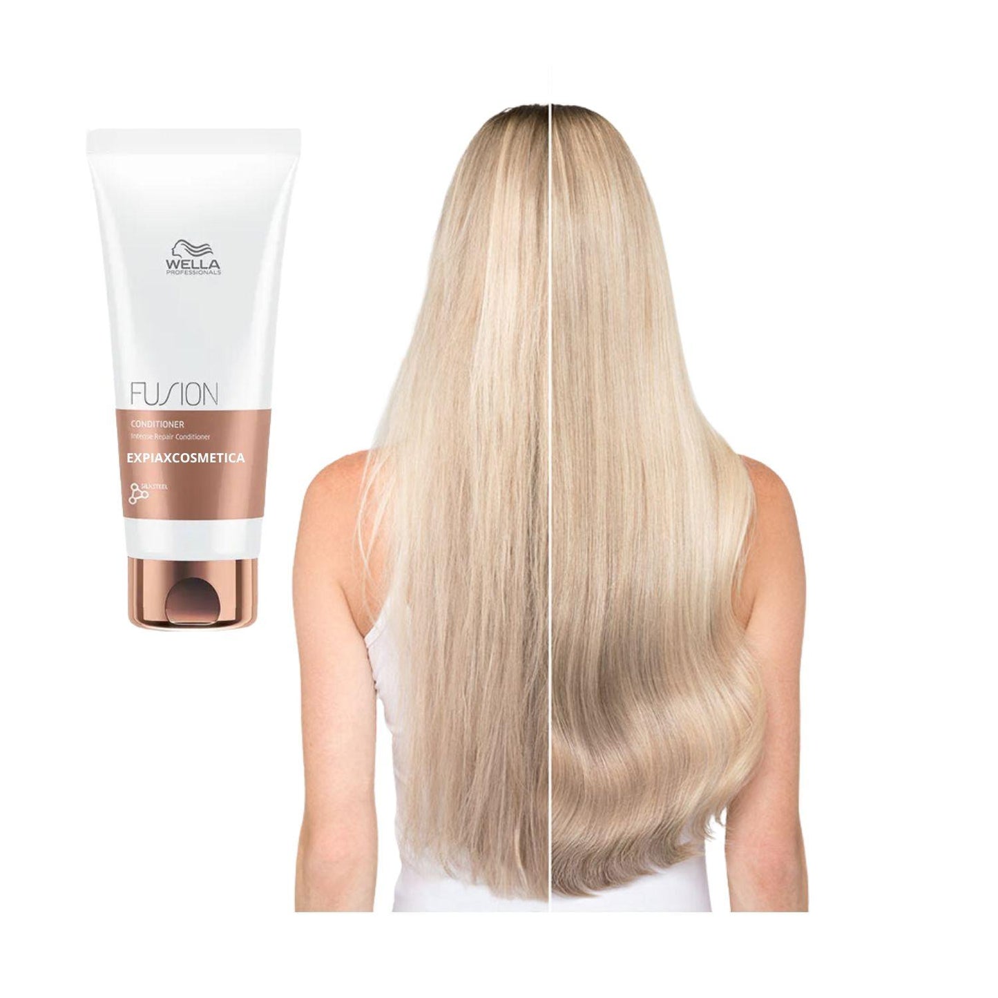 Acondicionador Wella Fusion 200ml Reparación Intensa