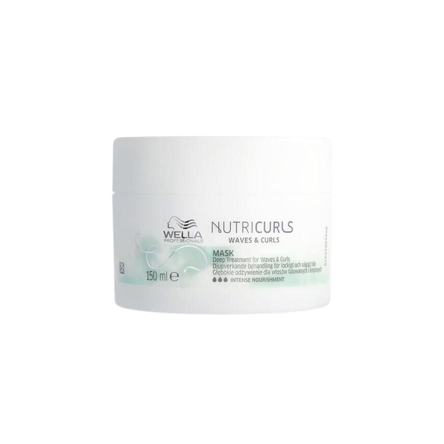 Mascarilla Wella Nutricurls Tratamiento Profundo Para Rizos 150ml