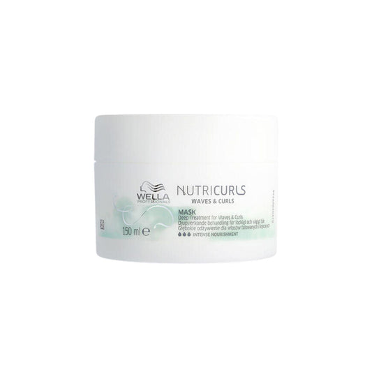 Mascarilla Wella Nutricurls Tratamiento Profundo Para Rizos 150ml
