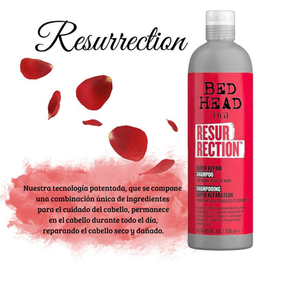 Bed Head Shampoo Resurrection Reparador Tigi 750 ml