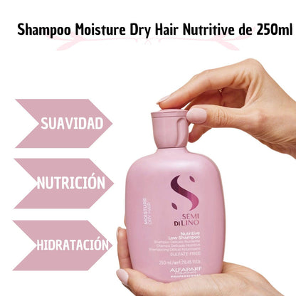 Alfaparf Semi Di lino Shampoo Moisture Nutritive 250ml Nutrición