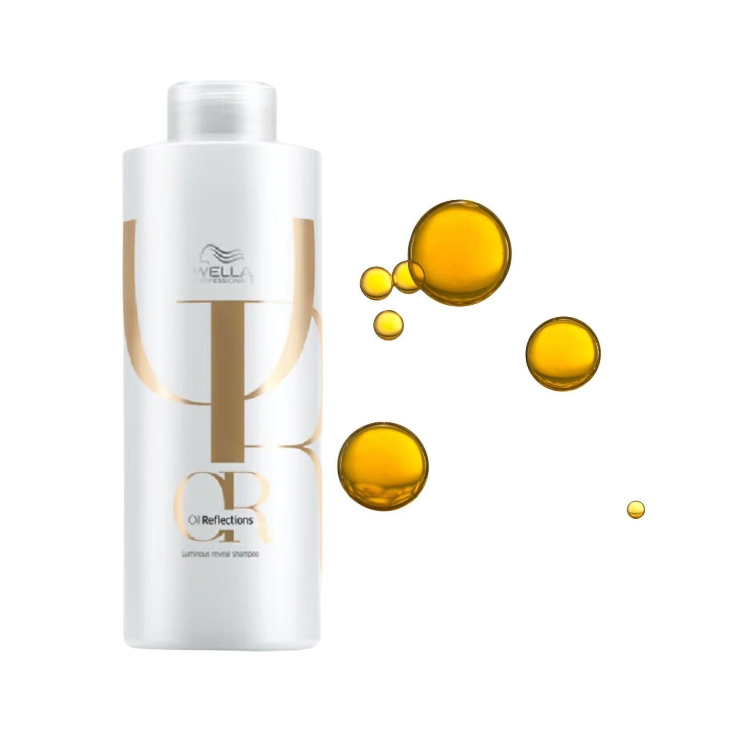 Shampoo Oil Reflections 1000ml Wella Hidrata Nutre Brillo Suavidad
