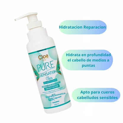 Acondicionador Cloe Pure Sensation Clear Hidratación Suave