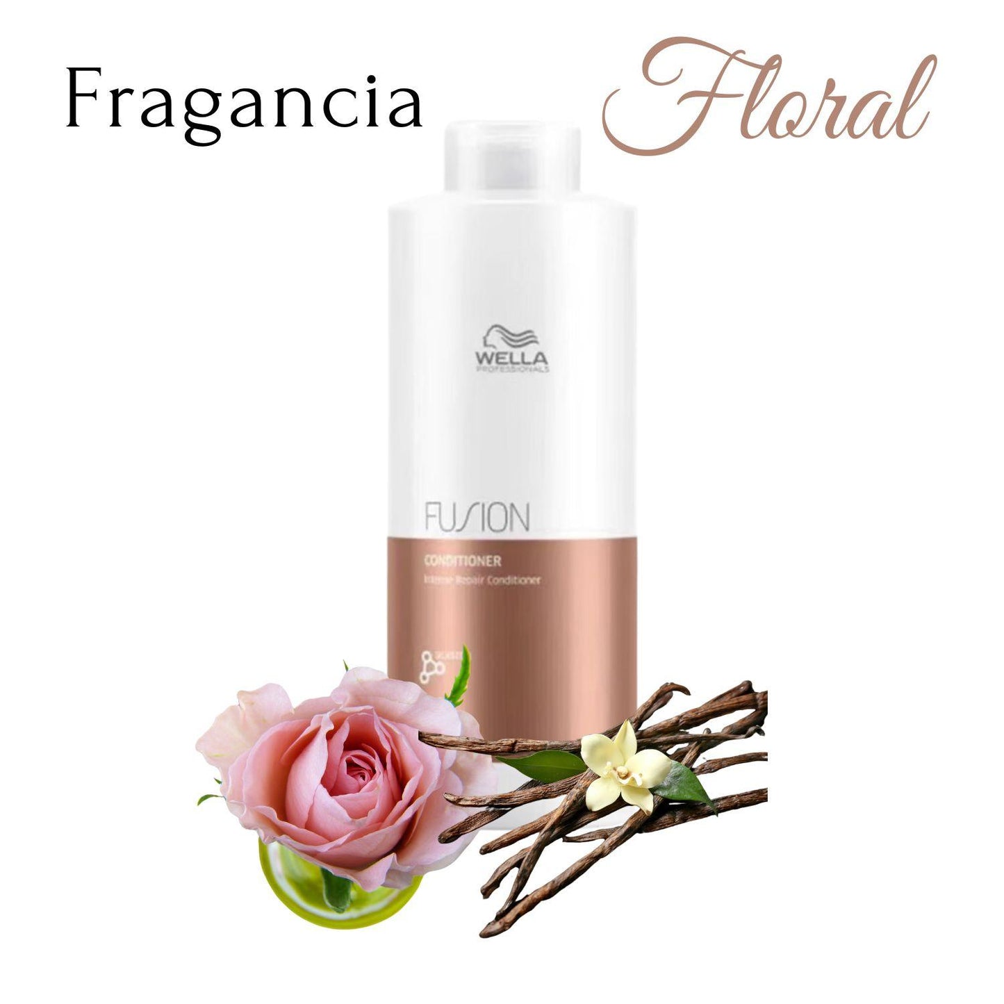 Acondicionador Wella Fusion 1000ml Reparación Intensa con Aminoácidos