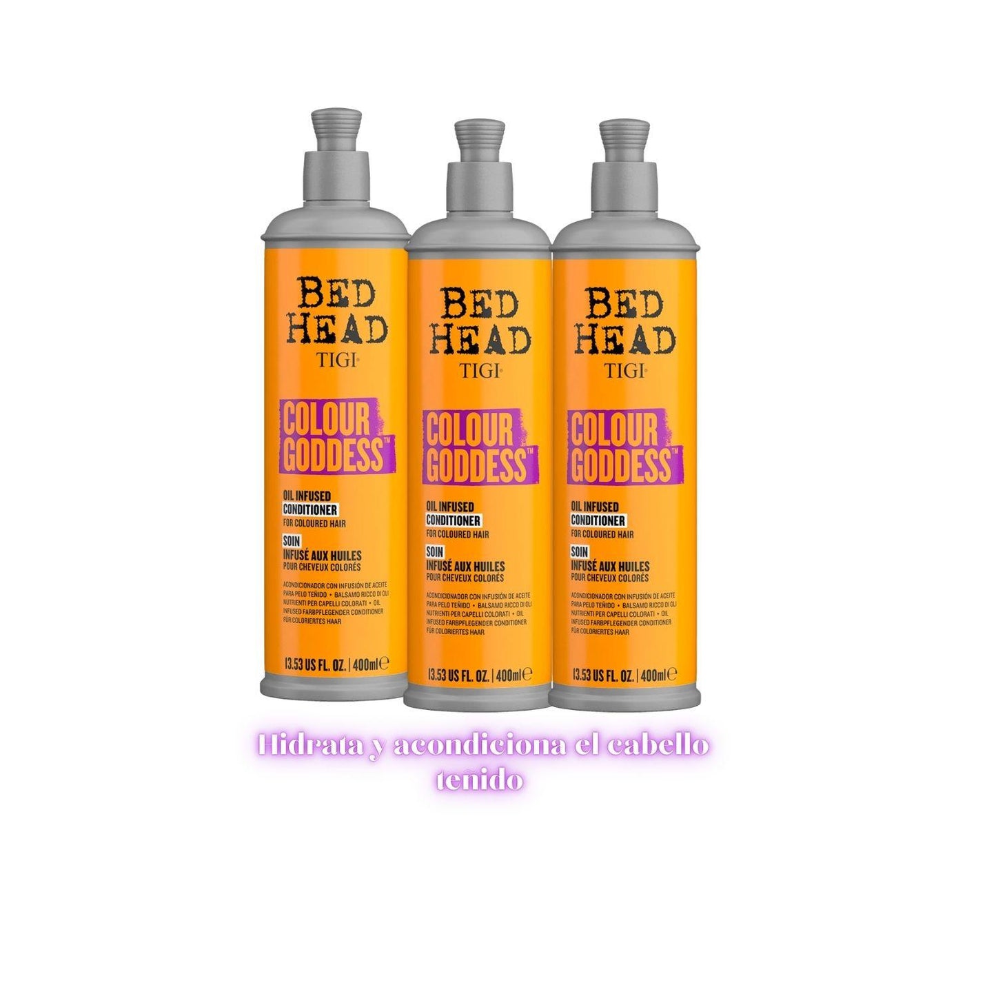 Tigi Acondicionador Colour Goddess 400ml Infusión de Aceites Nutritivo