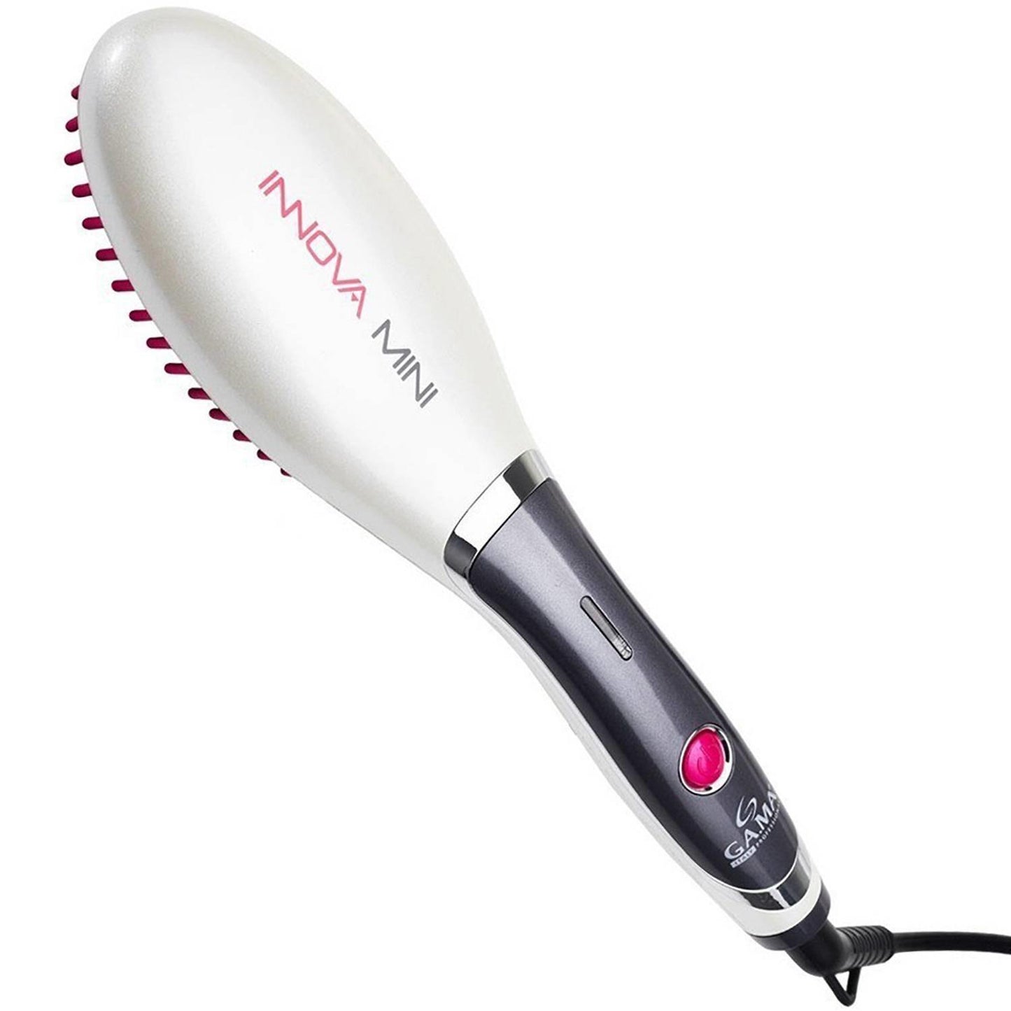 Cepillo Alisador Caliente Innova Mini Gama Nano Silver Cerámica Modela
