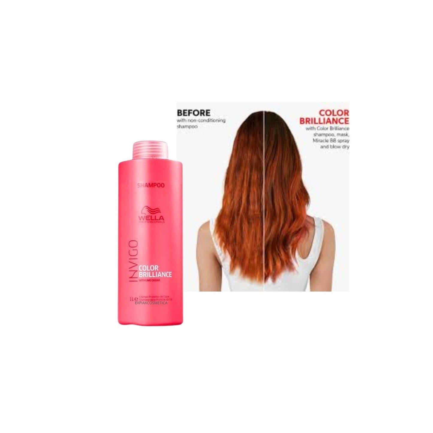 Shampoo Wella Invigo Color Brillance 1000ml Purifica Metales