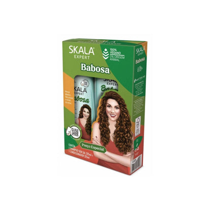 Kit Skala Babosa Shampoo Acondicionador Cabello Rizados Antifrizz.