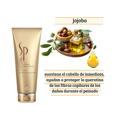Wella Acondicionador Luxe Oil Keratin Protect 200ml Queratina