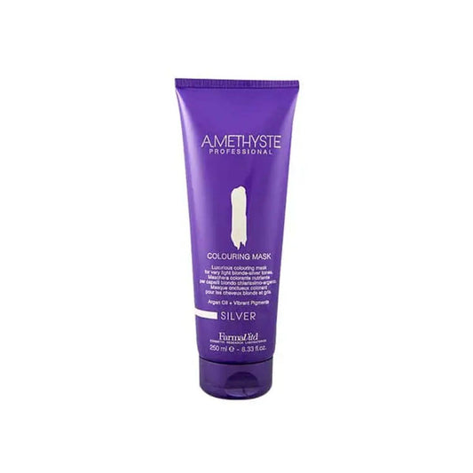 Mascara Farmavita Amethyste Colorin Silver 250ml Cabellos Plateados