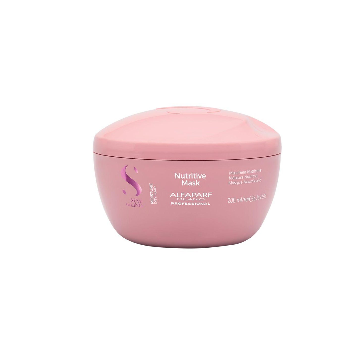 Alfaparf Semi Di Lino Mascarilla Moisture 200ml Nutrición Restaura
