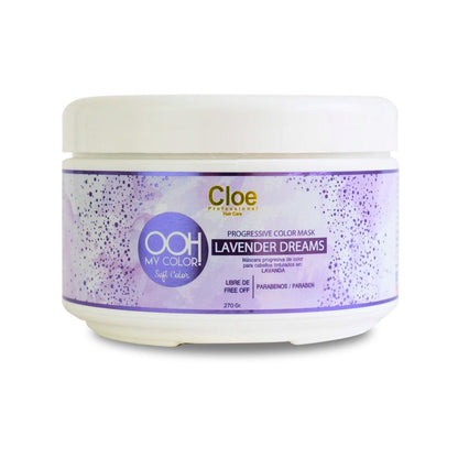 Cloe Mascara Lavander Dreams Progresiva del Color 270g Restaura Brillo