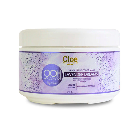 Cloe Mascara Lavander Dreams Progresiva del Color 270g Restaura Brillo