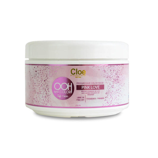 Mascara Cloe Pink Love Ooh My Color 270gr Matizadora de Cabello Rosa