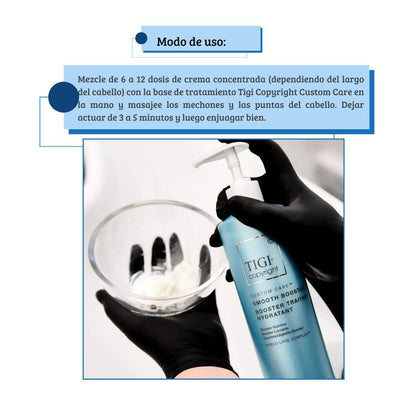 Tigi Copyright Smooth Booster Tratamiento Hidratante 450ml Complex