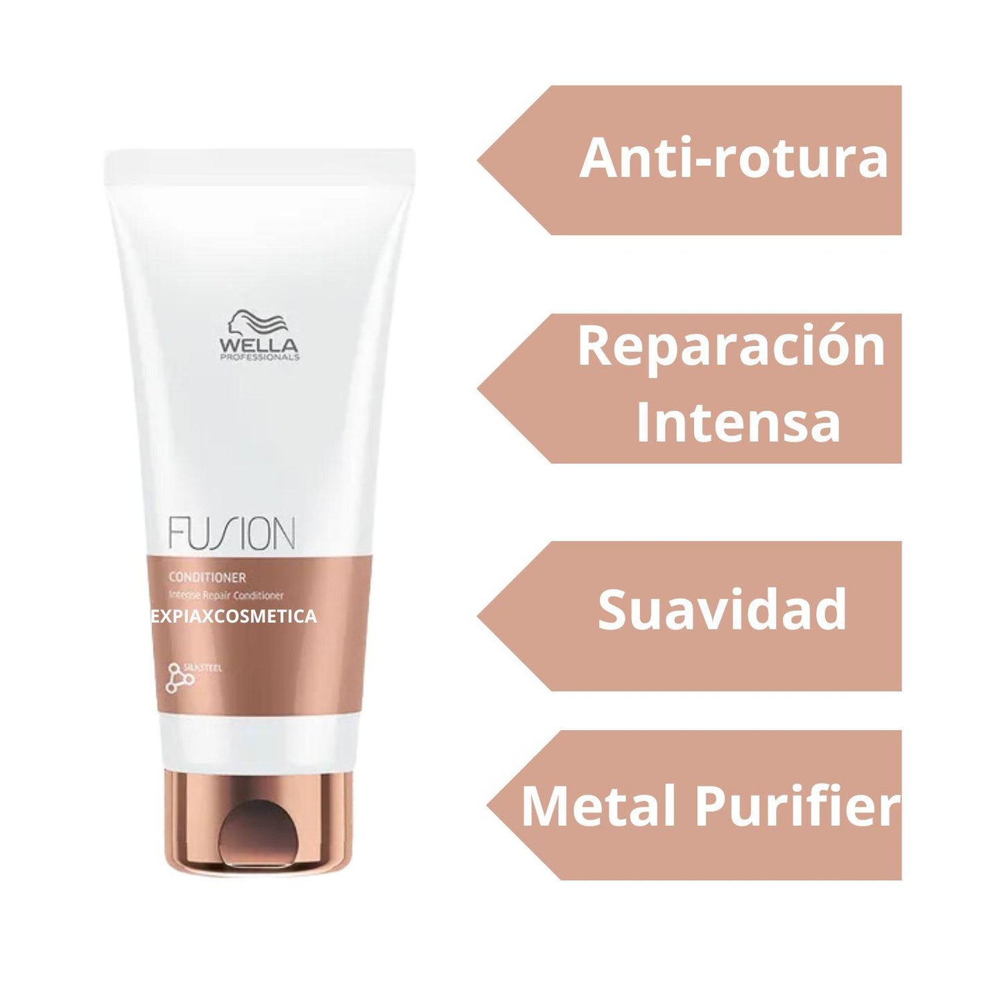 Acondicionador Wella Fusion 200ml Reparación Intensa