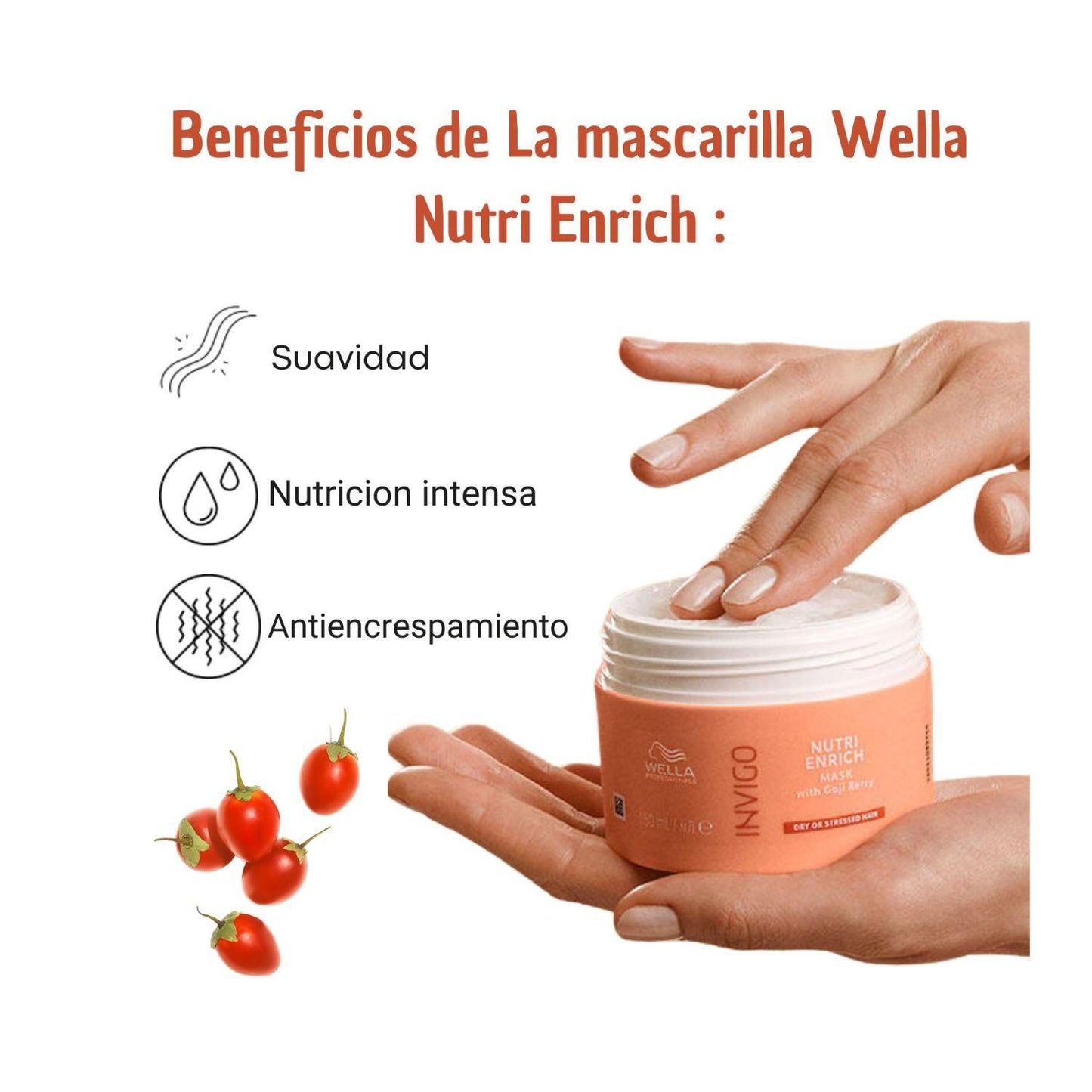 Mascarilla Wella  Invigo Nutri Enrich 150ml Nutrición Intensa