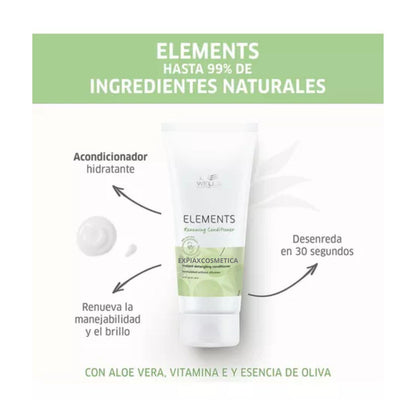 Acondicionador Wella Elements Suavidad Brillo Hidrata