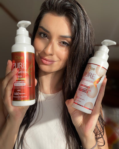 Acondicionador Pure Sensation Color 400 ml Nutrición y Brillo - Cloe
